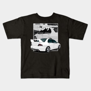 Lancer Evo9 Fragment Kids T-Shirt